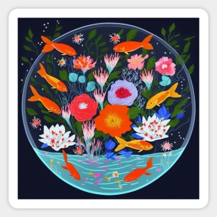 The Goldfish Sticker